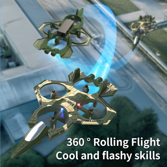 RC Stunt Drone - 360° Flip Quadcopter with LED Lights & Altitude Hold